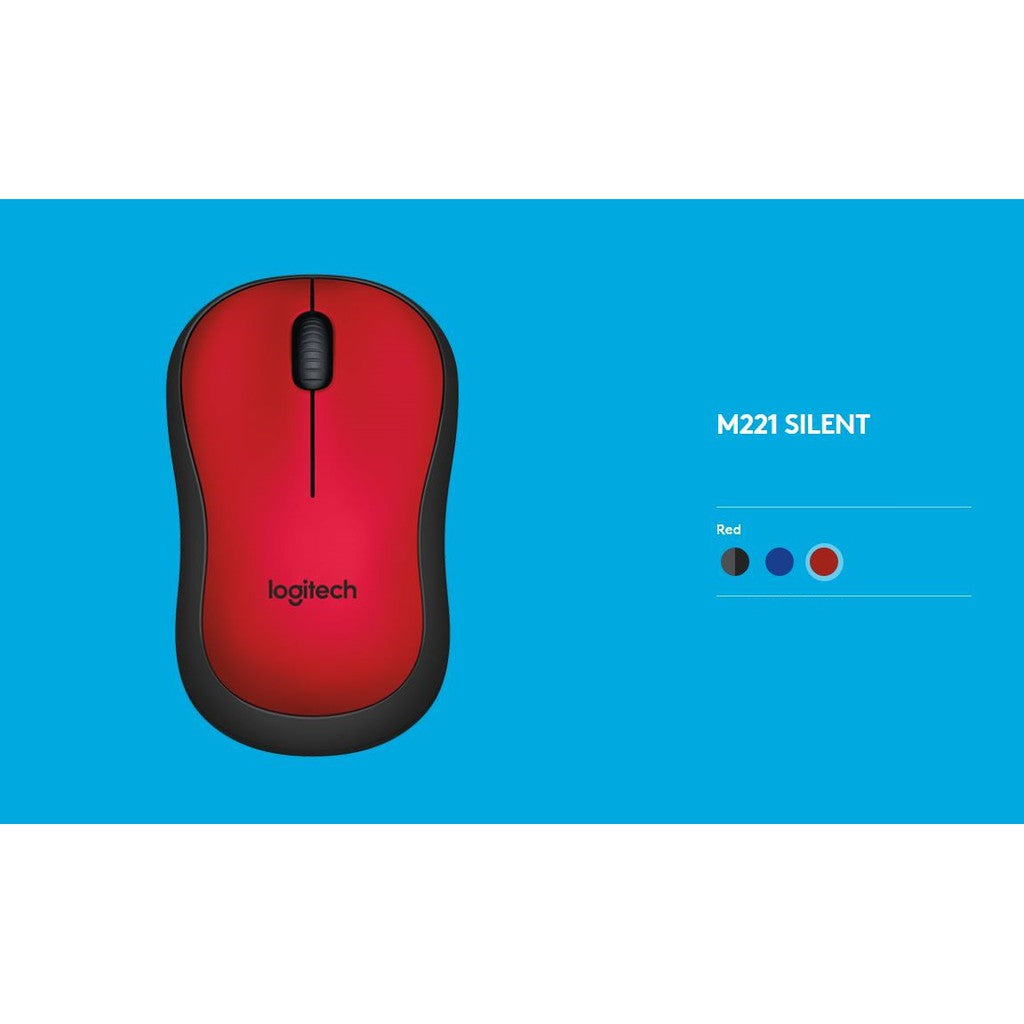 [SG] Logitech M331 / M221 Wireless Silent Plus Mouse [Evergreen Stationery]