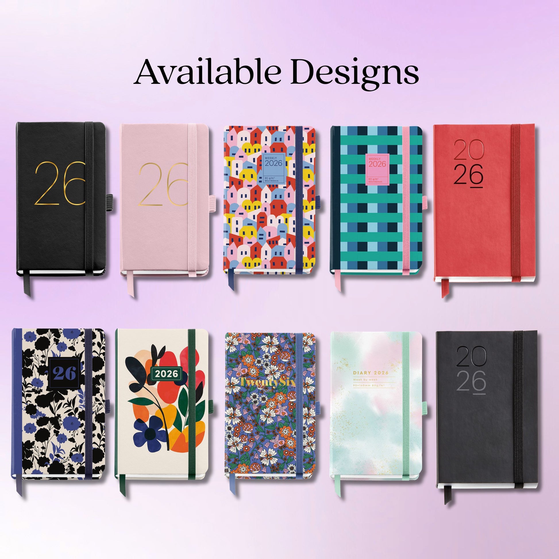 [SG]APLI 2026 Passport Size Week to View HardCover Spiral Bound Elastic Closure Diary [Evergreen Stationery]