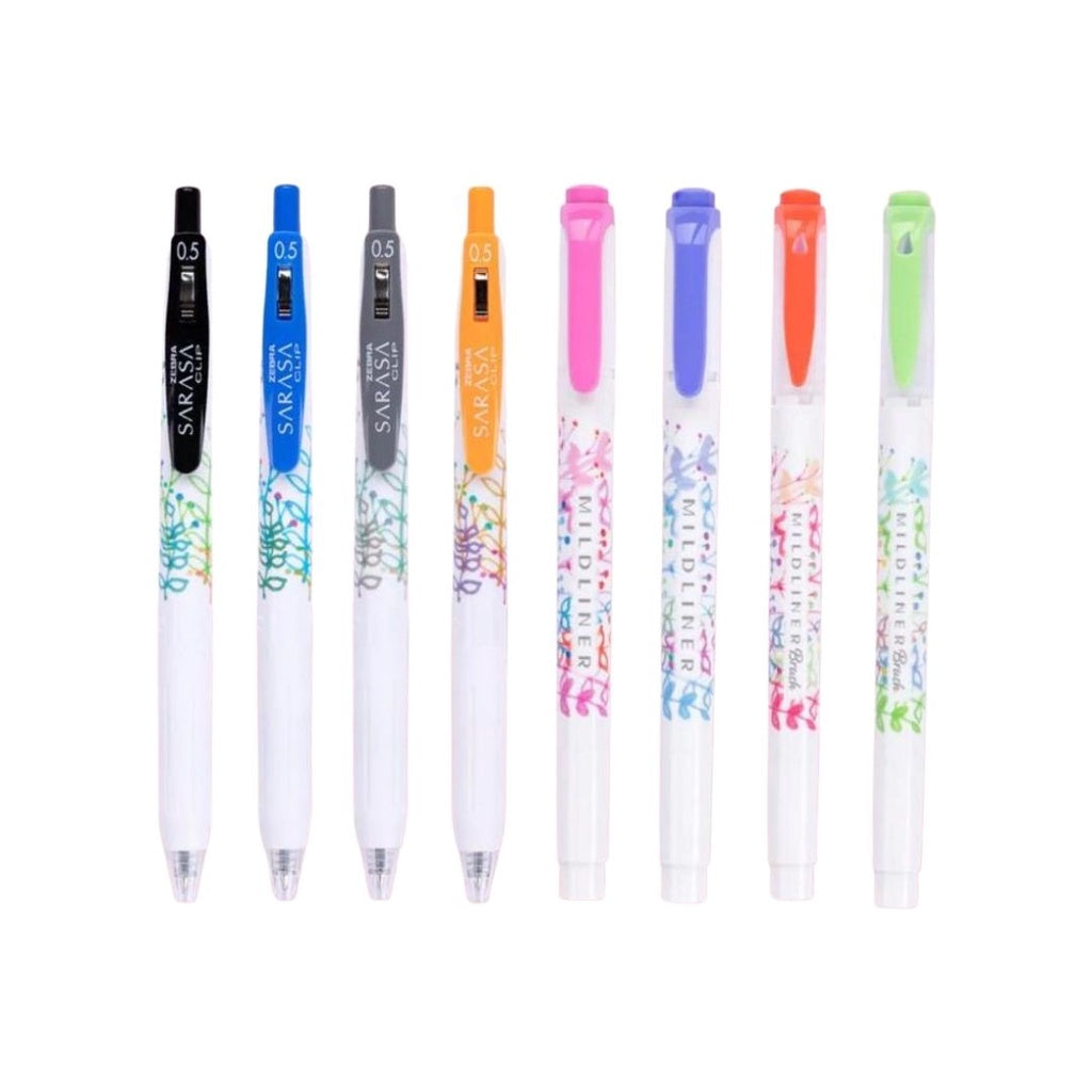 [SG] [LIMITED EDITION] ZEBRA My Mood Bright Mood / Natural Mood / Retro Mood 8C Set [Evergreen Stationery]