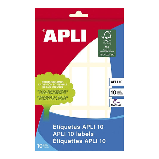 [SG] Apli #1642 10 Labels 20 x 50mm (150pcs/box) [Evergreen Stationery]