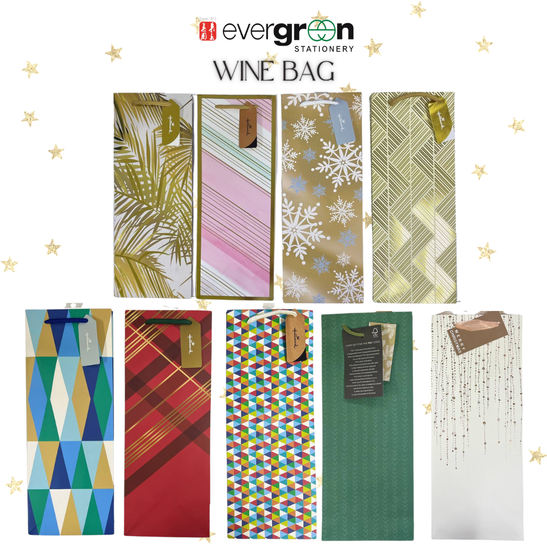[SG] DDD Wine Gift Bag [Evergreen Stationery]