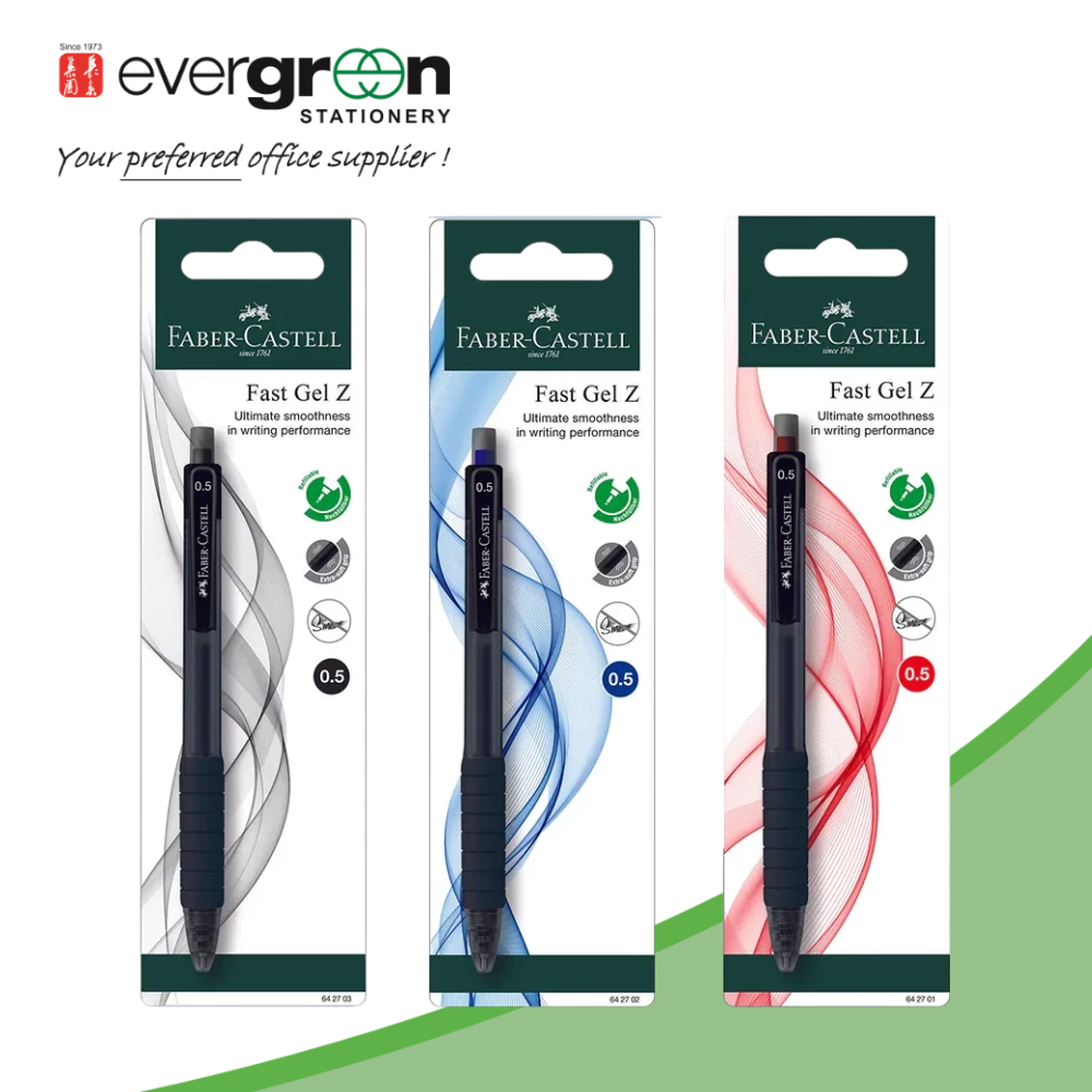 Faber-Castell Fast Gel Z Gel Pen (0.5mm/0.7mm)