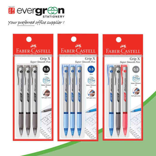 Faber Castell Ball Pen Grip X 0.5/0.7MM