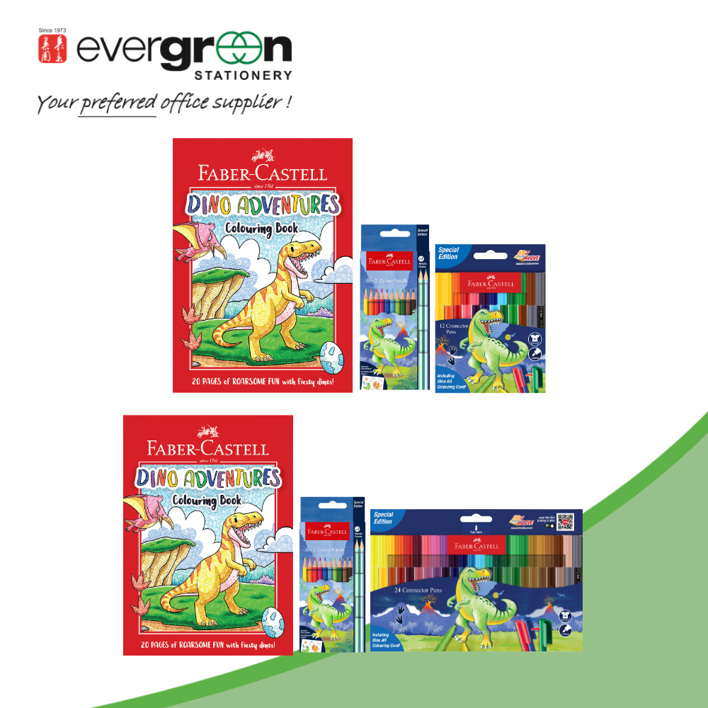 Faber-Castell Dino Coloring Set