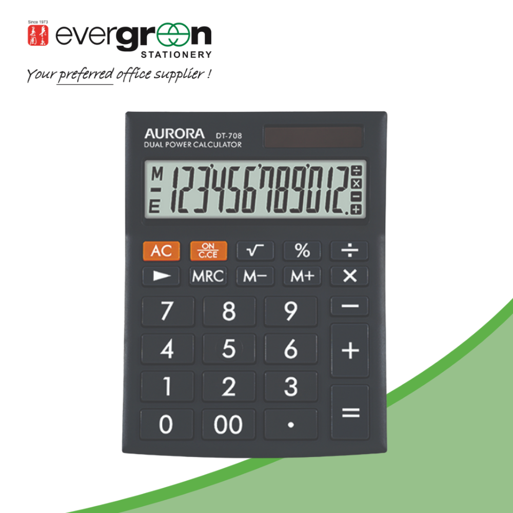 Aurora DT708 Desktop Calculator
