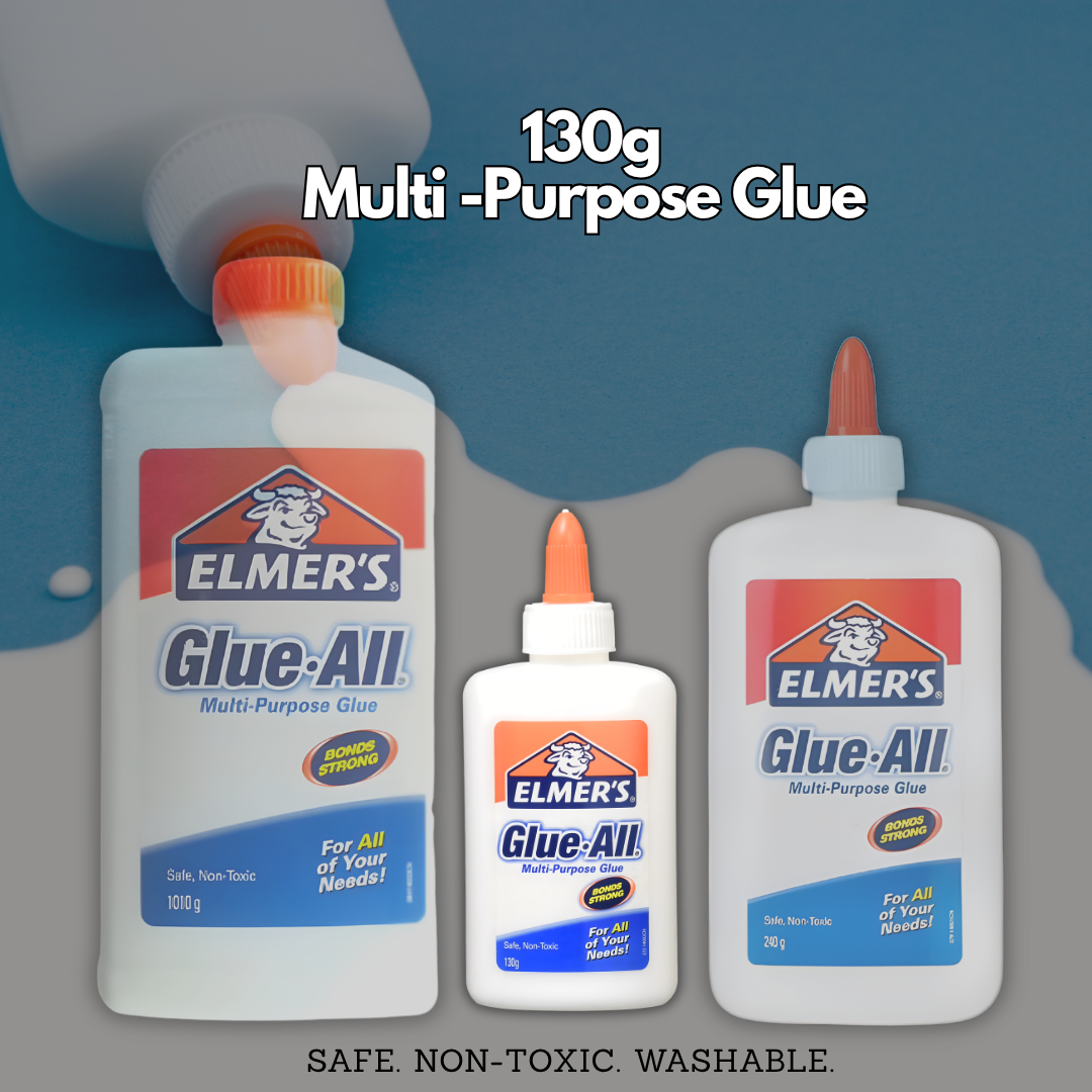 [SG] Elmer's All Multi Purpose Classic White Glue | 130g/240g/1010g [Evergreen Stationery]