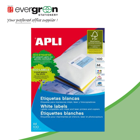 APLI Multi-Purpose White Labels