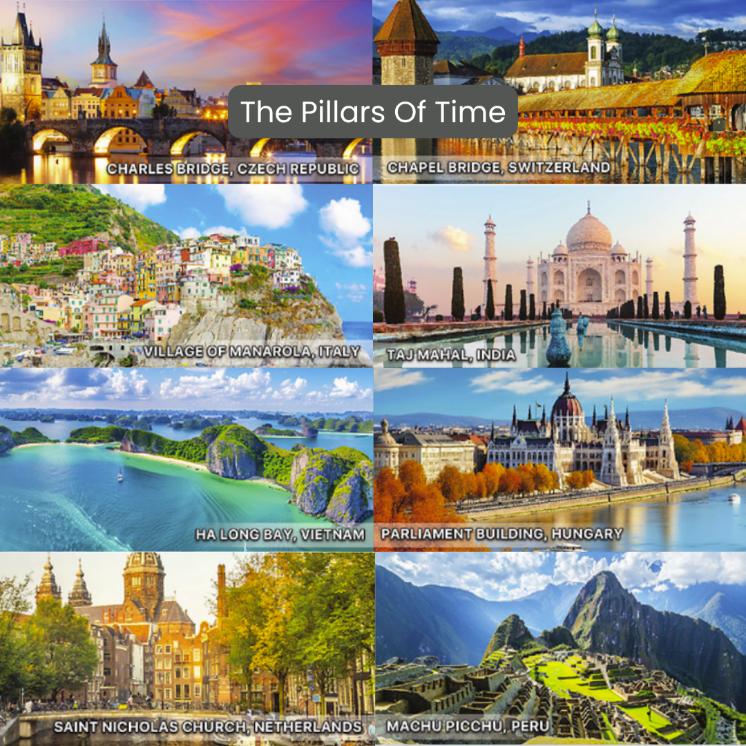 2027 Desktop Calendar Design | 14 designs | 19 x 21.8cm |  20.3 x 21.8cm | Inspirational Quotes | Landscape image | Horoscope | Chinese Zodiac | Bible Verses