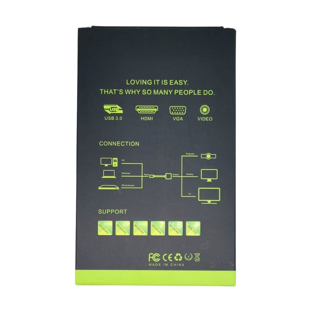 [SG] USB/HDMI/VGA/Video Connection Port [Evergreen Stationery]