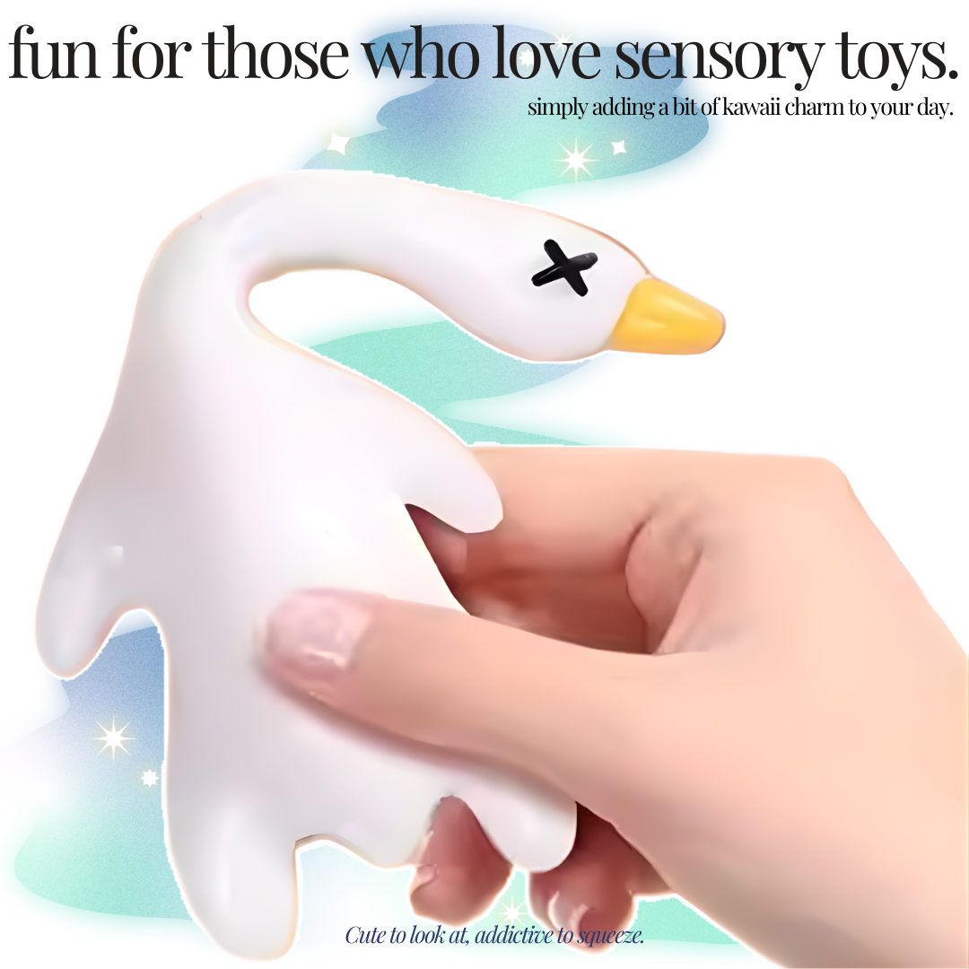 [SG] Duck Squishy – Soft Slow Rising Stress Relief Toy [Evergreen Stationery]