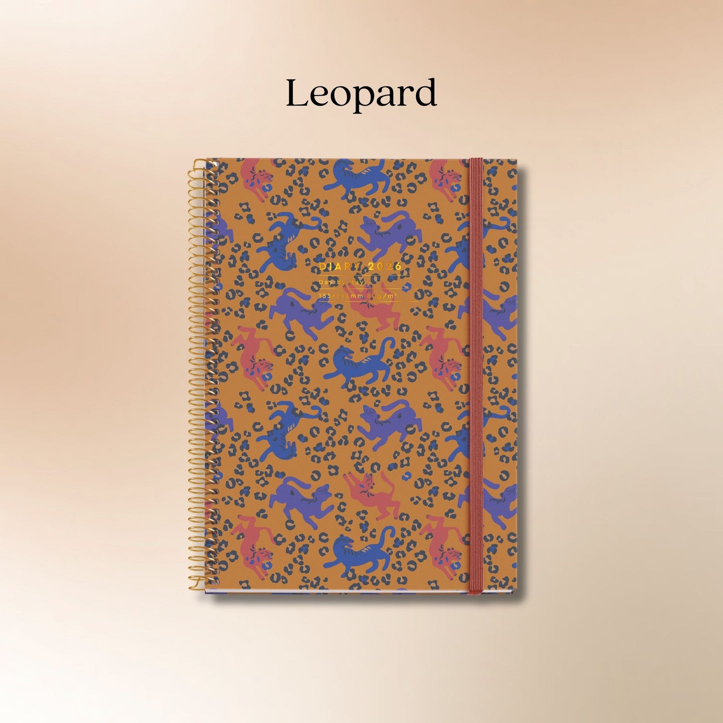 [SG] APLI MIQUELRIUS 2026 A6+ Daily Matte Laminated Hard Cover Spiral Bound Planner [Evergreen Stationery]