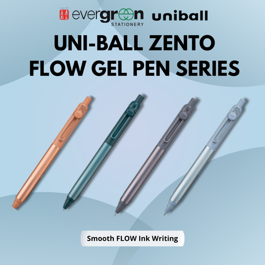 ZENTO FLOW Uni-ball Gel Pen Series