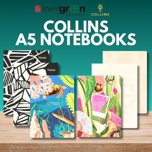 Collins A5 Ruled Recycled Notebook Collection
