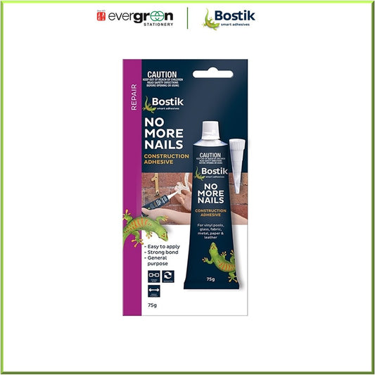 [SG] Bostik No More Nails Constructive Adhesive 75gm [Evergreen Stationery]