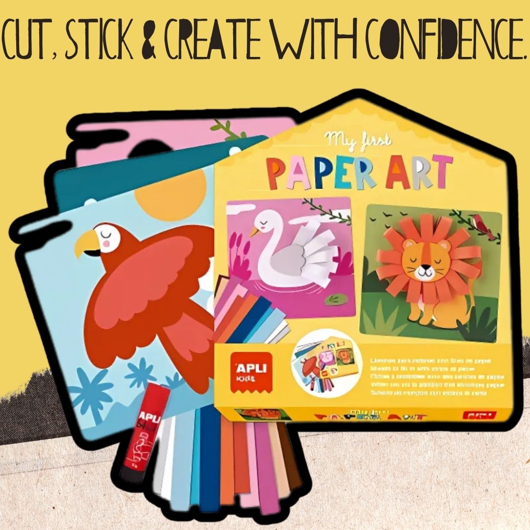 [SG] APLI My First Paper Art/Paint/Stamp [Evergreen Stationery]