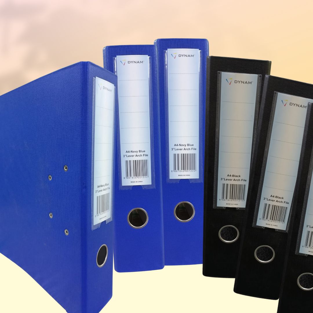 [SG] A4 3 Inch PP Lever Arch File CLEARANCE [Evergreen Stationery]