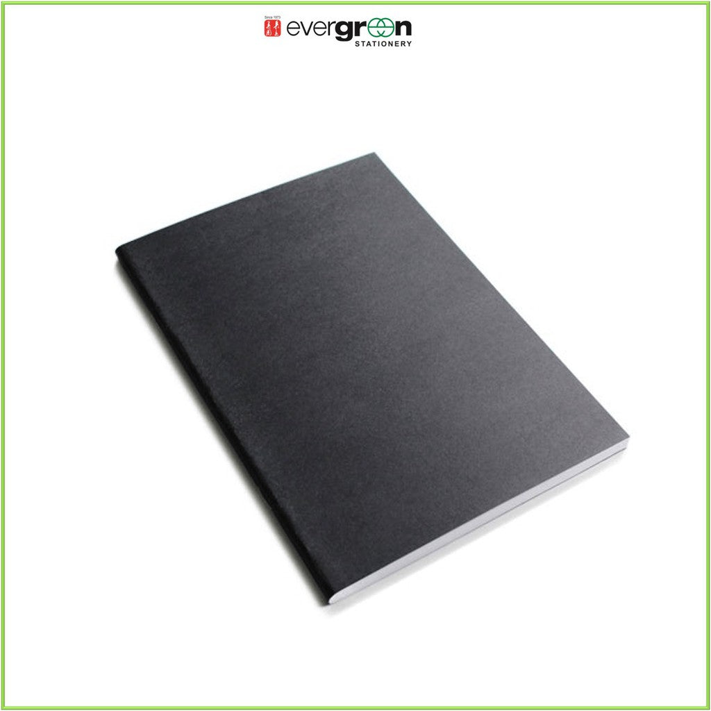 [SG] Azone A5 Black Thread Sewn Notebook  [Evergreen Stationery]