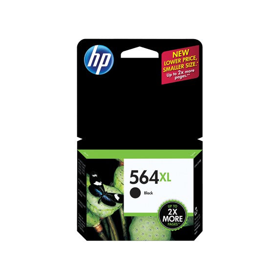 HP Yield Black and Standard C/M/Y Color Ink Cartridges Model:564XL (B) Colour