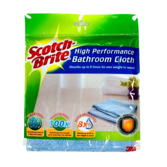 [SG] 3M Scotch-Brite™ High Performance Bathroom Cloth T102 [Evergreen Stationery]