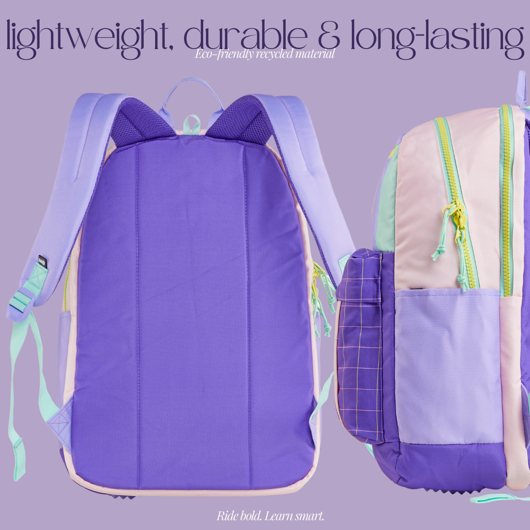 [SG] APLI Amsterdam Backpack – 3 Compartment School Bag | Rider SQ Design [Evergreen Stationery]