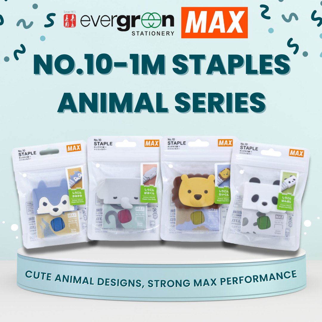 MAX Staples No.10-1M/S – Animal Series