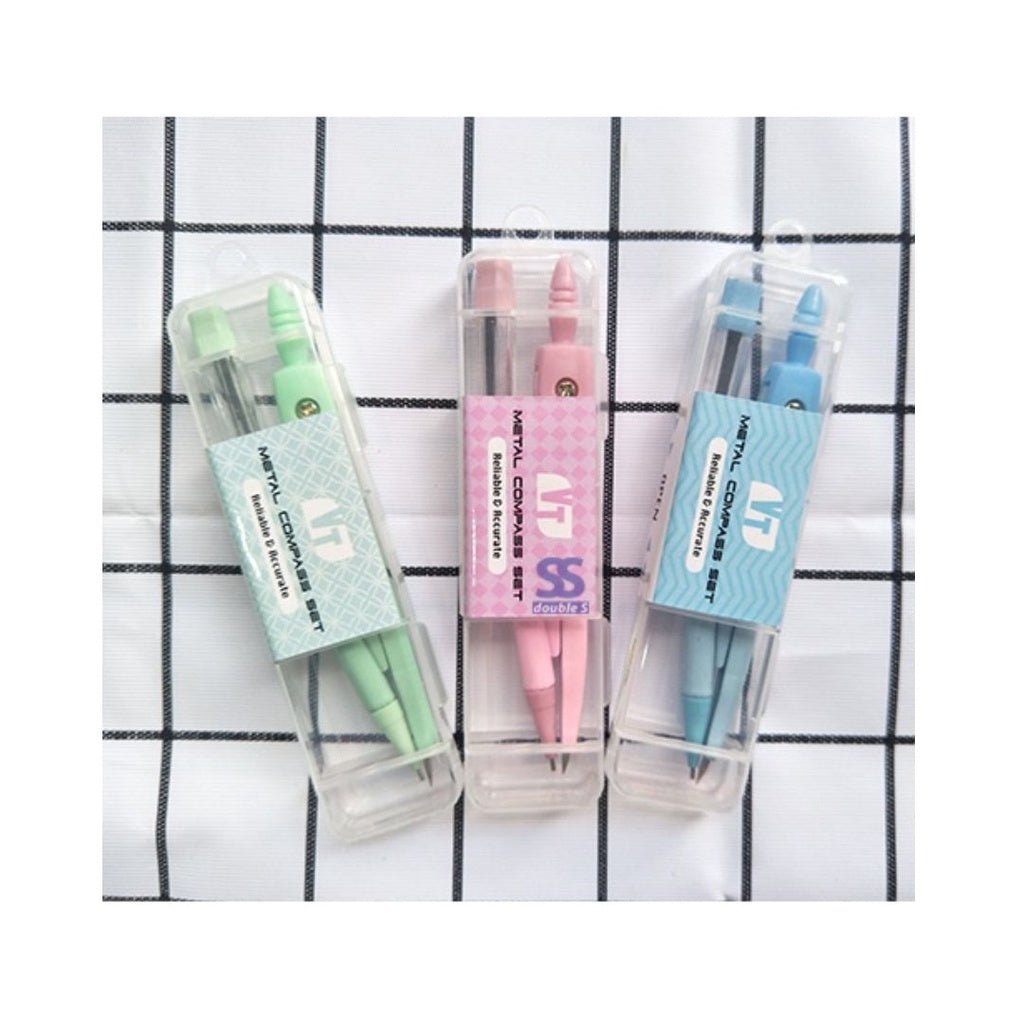 [SG] VT2035 Metal Compass Set [Evergreen Stationery]
