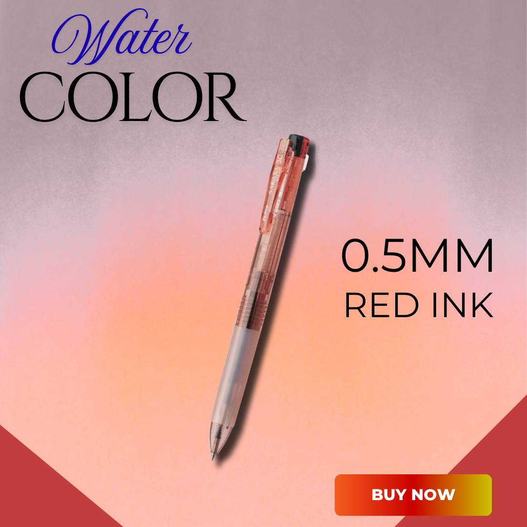 [SG] Zebra Sarasa Clip Pen 3C 0.5mm – Water Color Limited Edition (3 Colors) [Evergreen Stationery]