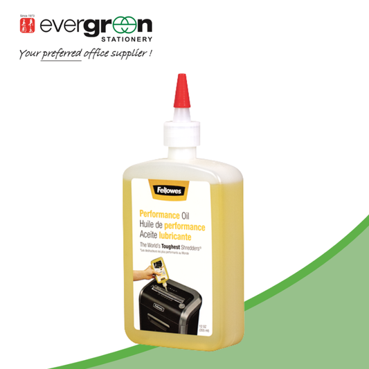 Fellowes Powershred® Shredder Oil – 12 Oz. Bottle