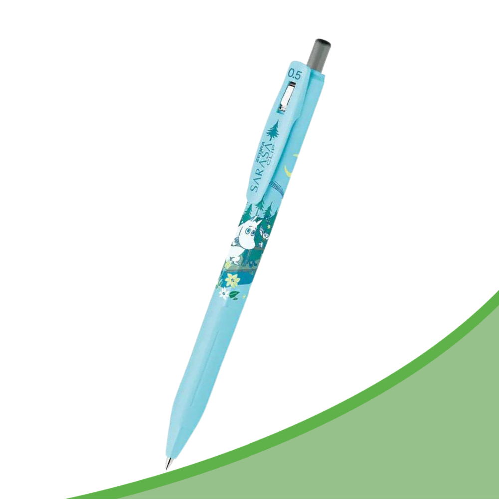 Zebra Sarasa Clip 0.5 Moomin Gel Pen Series