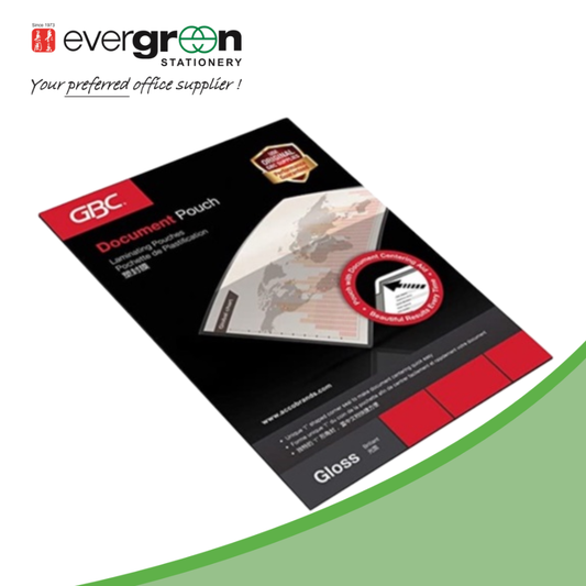 GBC Laminating Pouch A3/A4/A5 75mic/100mic