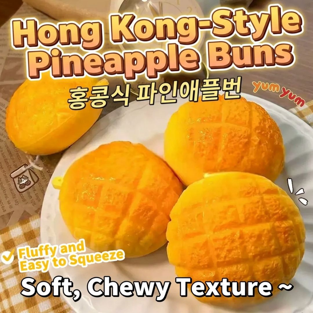 Kawaii Food Squishy | Slow Rising ASMR Stress Relief Toy | Cute Fruit & Snack Designs