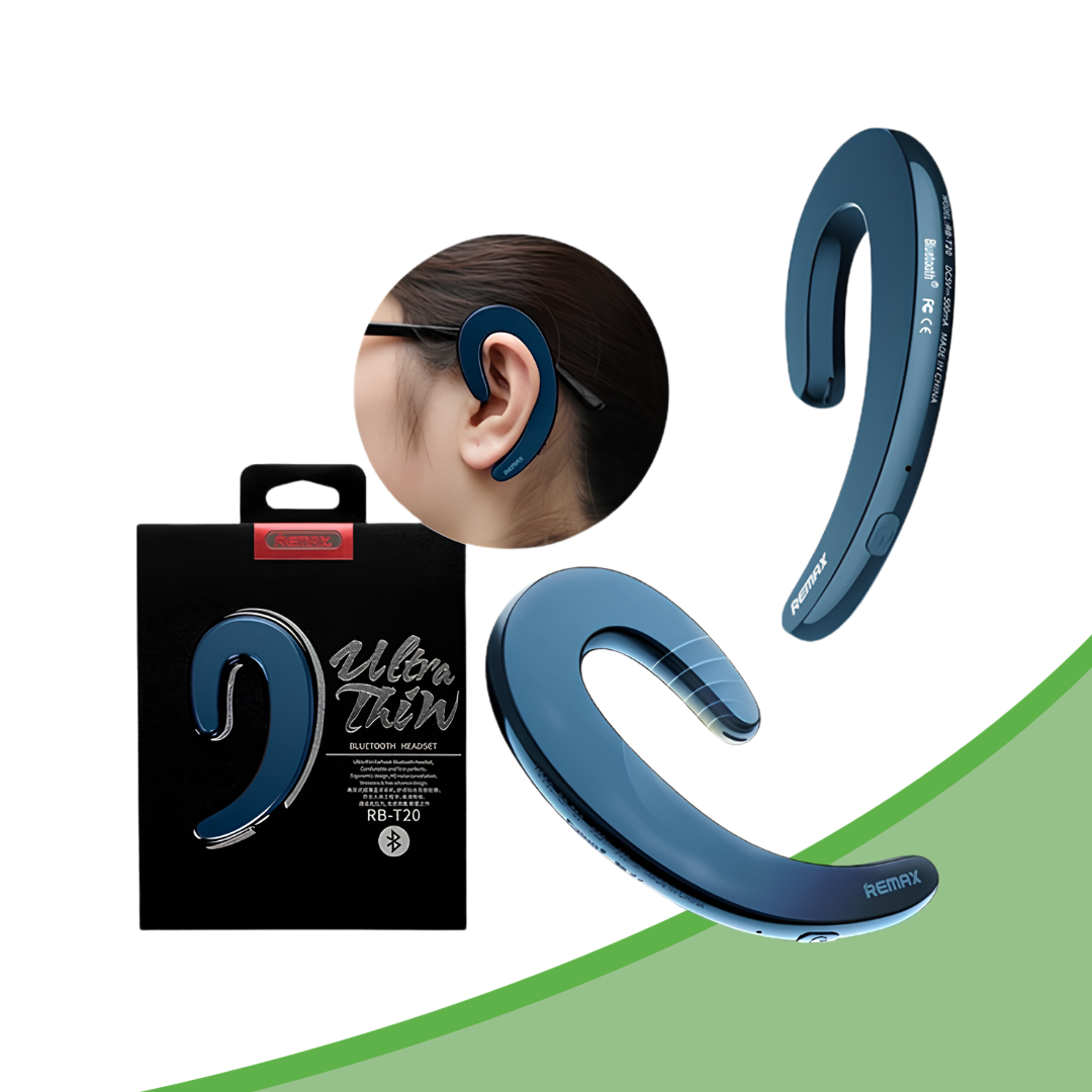 [SG] Remax RB-T20 Ultra-Thin Bluetooth Earphone [Evergreen Stationery]