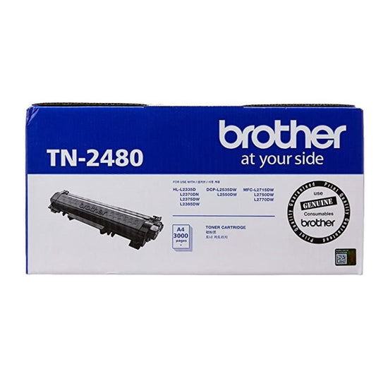 [SG] Brother Tn2480 Toner(3000 pages) [Evergreen Stationery]