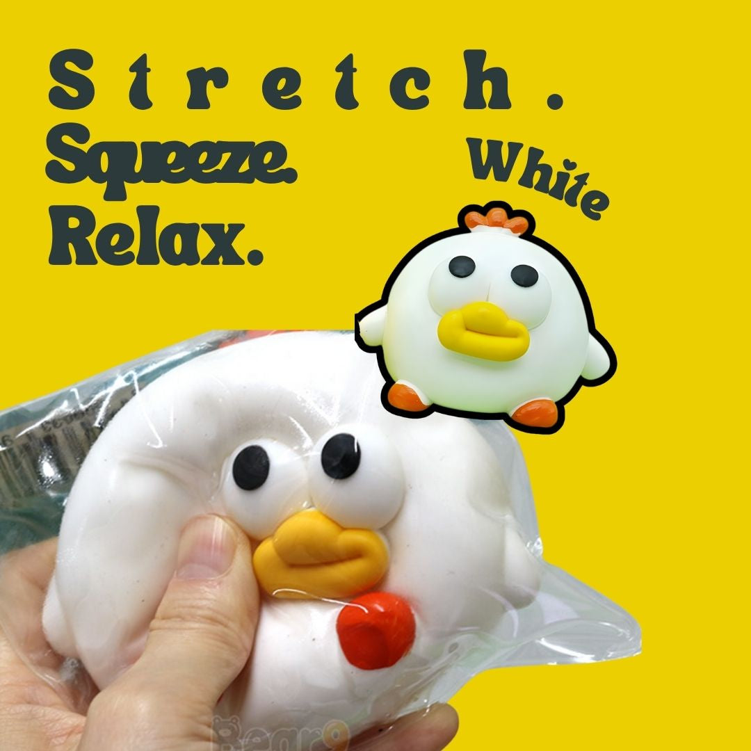 [SG] Chicken & Eggs Stress Relief Squishy Toy [Evergreen Stationery]