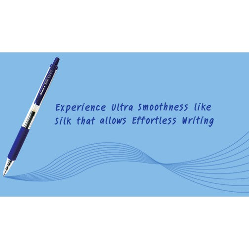 [SG] Double A Silk Gel Pen (0.5mm/0.7mm) (12 Pcs/Box) [Evergreen Stationery]