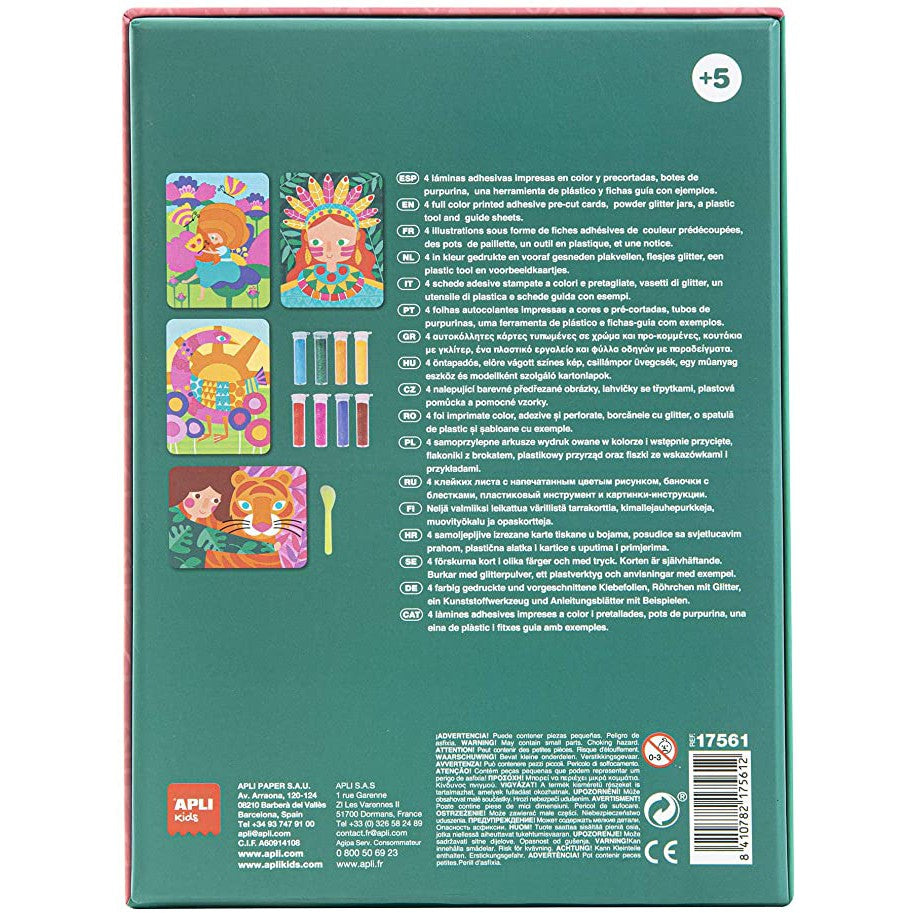 Apli Kids Glitter Art #17561