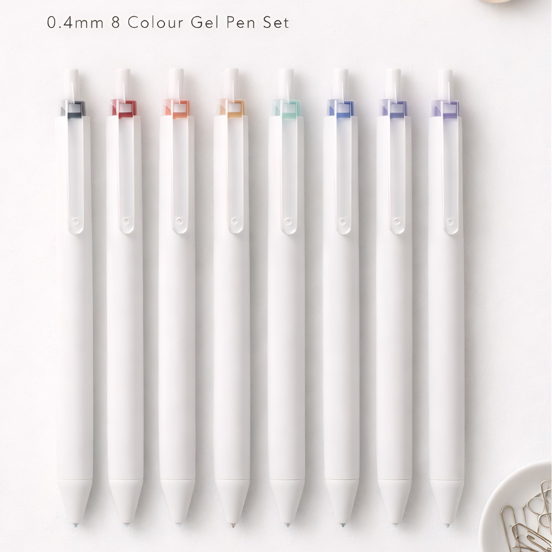 Pilot Juice+ 0.4mm 8 Colour Gel Pen Set