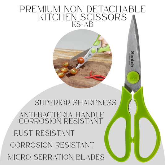 [SG] 3M Scotch™ Premium/Titanium Detachable Kitchen Scissors (KS-AB) [Evergreen Stationery]