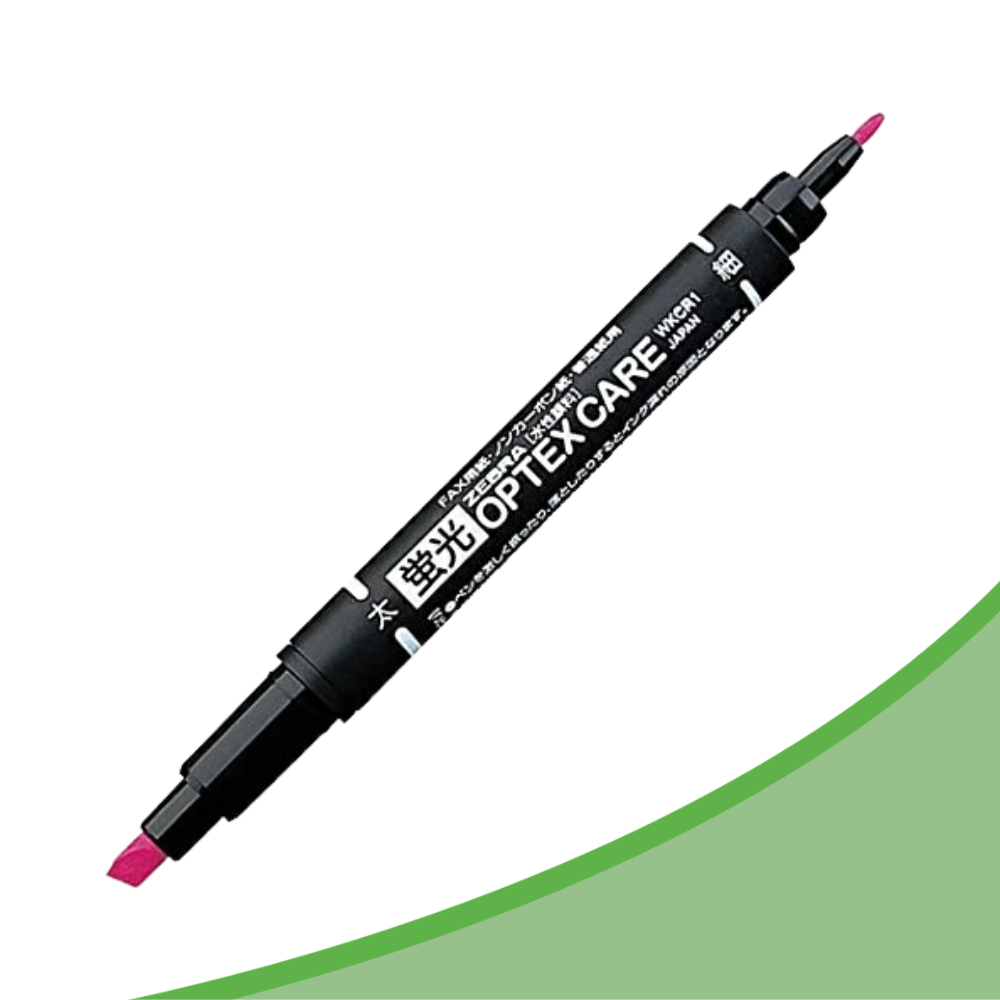 Zebra Optex Care Highlighter 10 Color