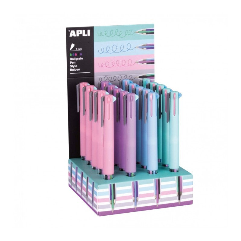 Apli Pastel Colour Nordik Collection 5 Ink Pen #18307
