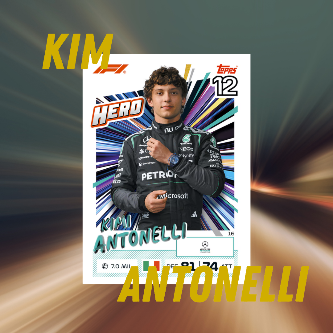 Topps F1 Turbo Attax 2627 12 Piece Trading Cards | 1 Reg Cold Foil Card | 3 Special Foil Card