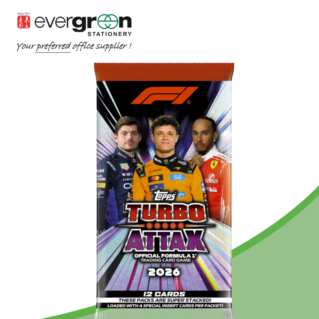 Topps F1 Turbo Attax 2627 12 Piece Trading Cards | 1 Reg Cold Foil Card | 3 Special Foil Card