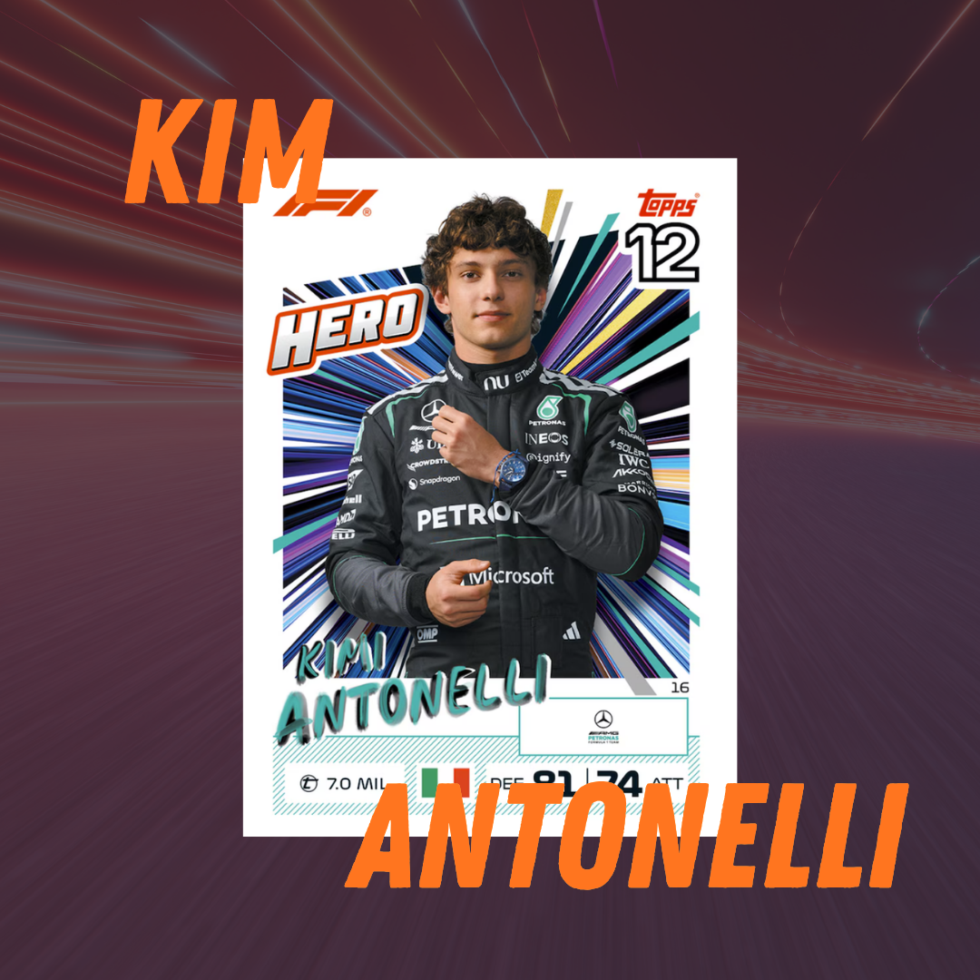 Topps F1 Turbo Attax 2627 Starter Pack | 1 Oscar Piastri Papaya | 1 Carlos Sainz Chili limited edition
