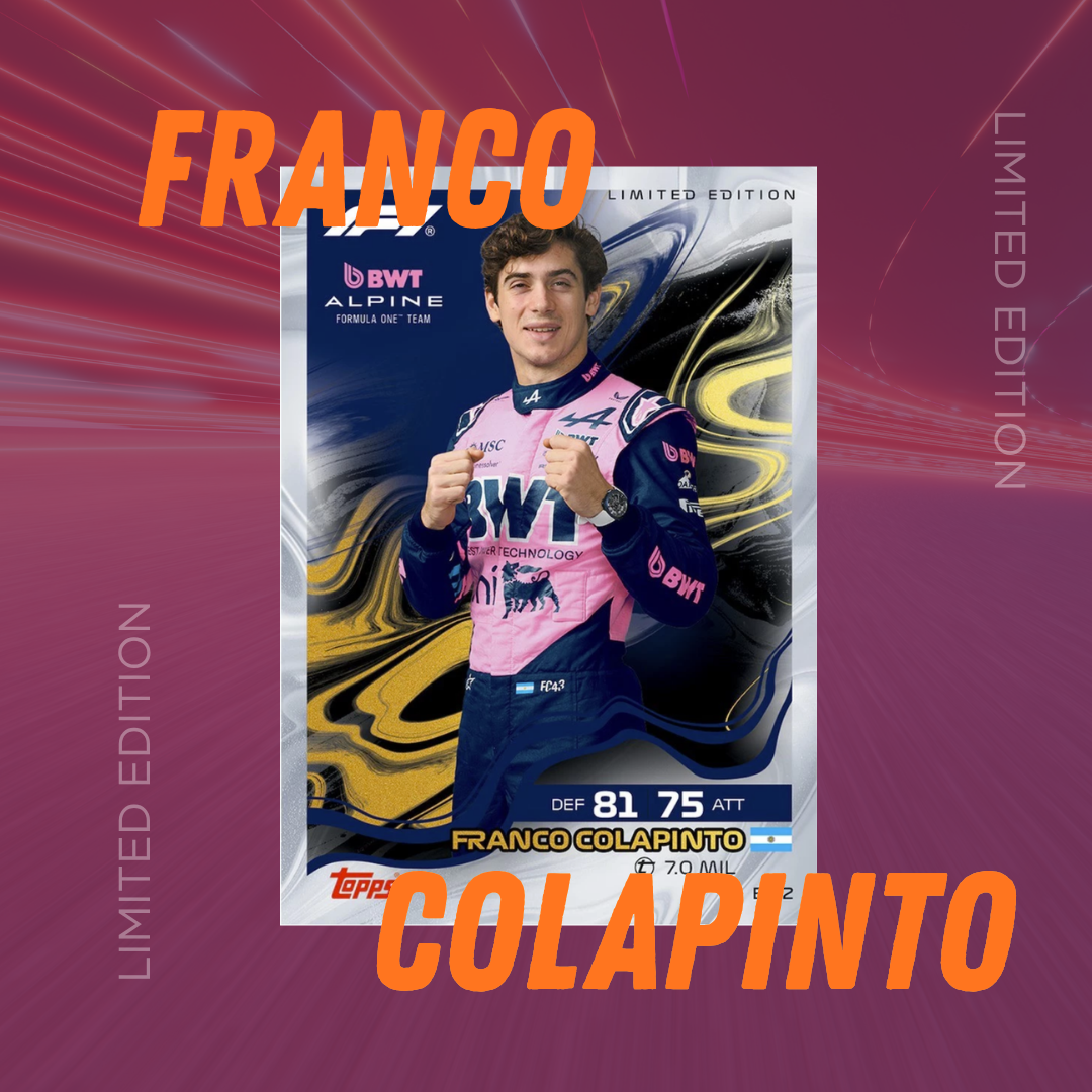 Topps F1 Turbo Attax 2627 Starter Pack | 1 Oscar Piastri Papaya | 1 Carlos Sainz Chili limited edition