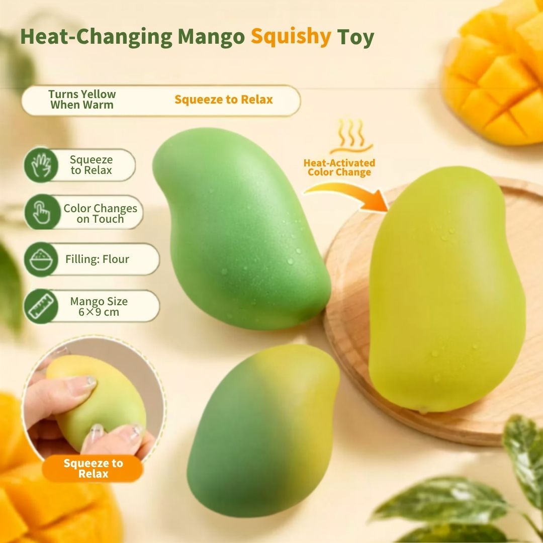 Kawaii Food Squishy | Slow Rising ASMR Stress Relief Toy | Cute Fruit & Snack Designs