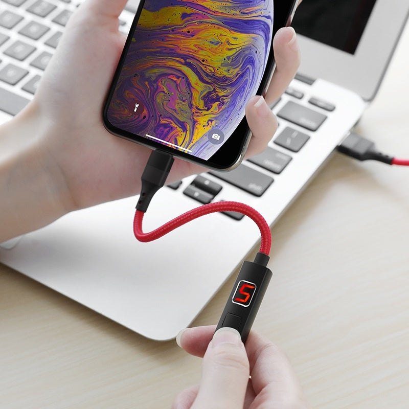 [SG] Hoco S13 Micro Central Control Timing Charging Data Cable | For Phone Device [Evergreen Stationery]