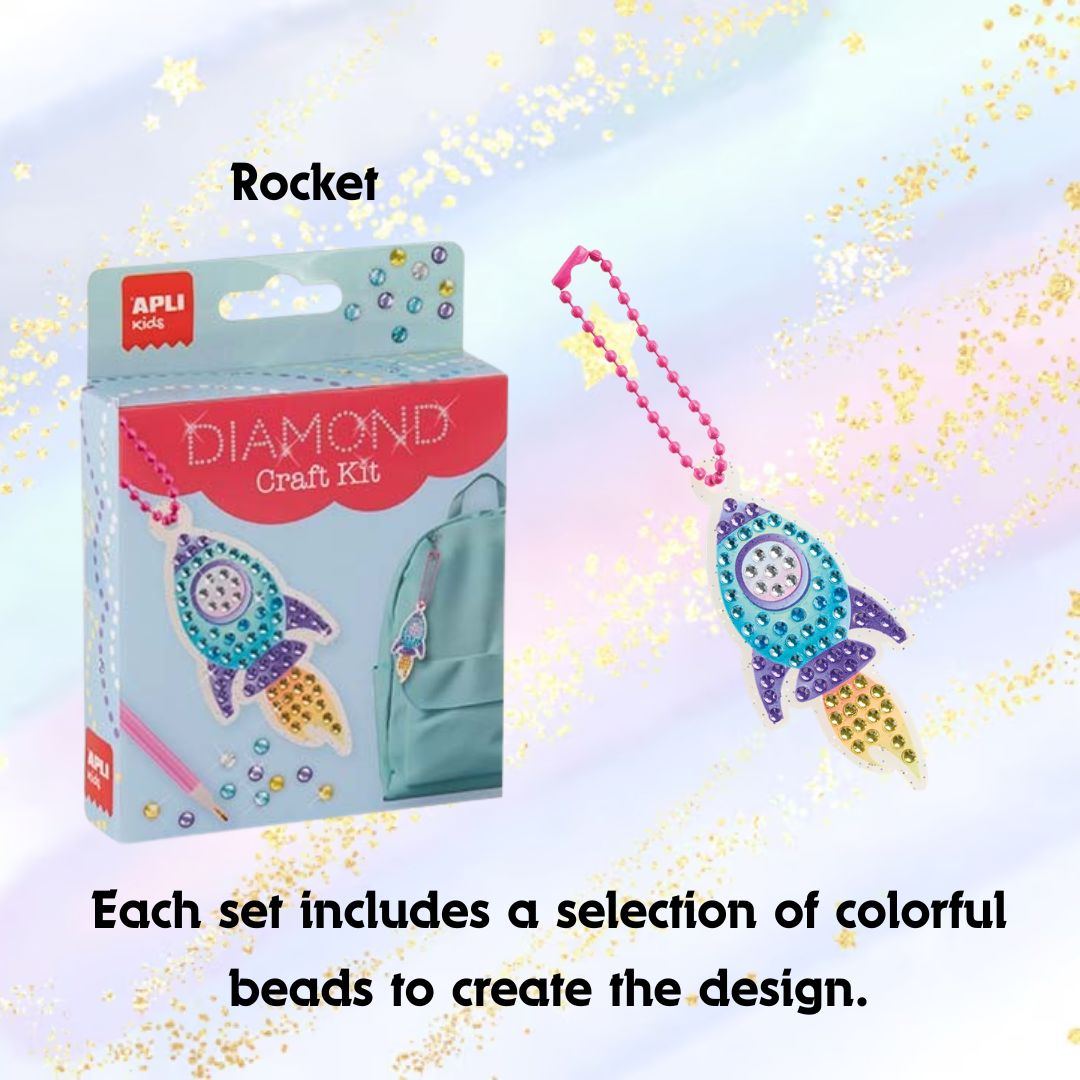 APLI Keychain DIY Kits|DIY|Creativity|Arts And Craft|Keychain|