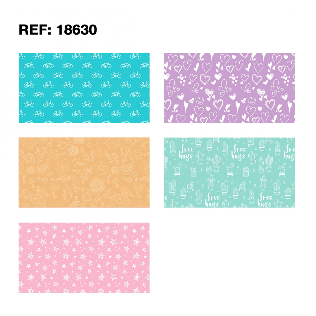 [SG] Apli Gift Wrapping Paper Nordik Fun 0.7x2m [Evergreen Stationery]