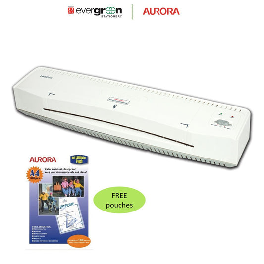 Aurora LM3231H Laminator A3 Size with free A4 pouch