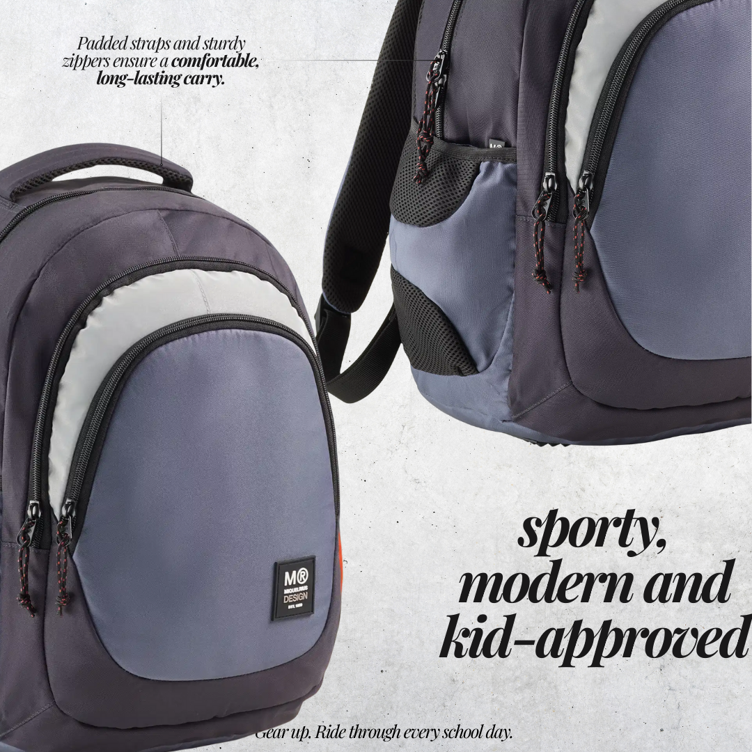 [SG] APLI Recycled Berlin Backpack – 3 Compartments | Rider Design [Evergreen Stationery]